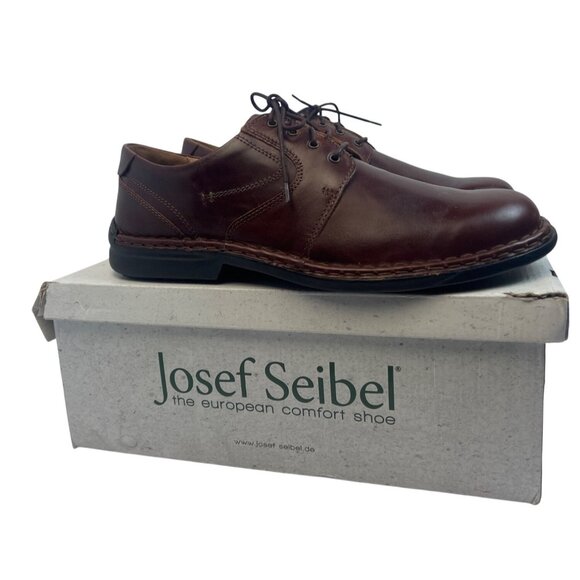 Josef Seibel Other - Josef Seibel Walt Brandy Leather Oxford Style 27204 Mens Size 43